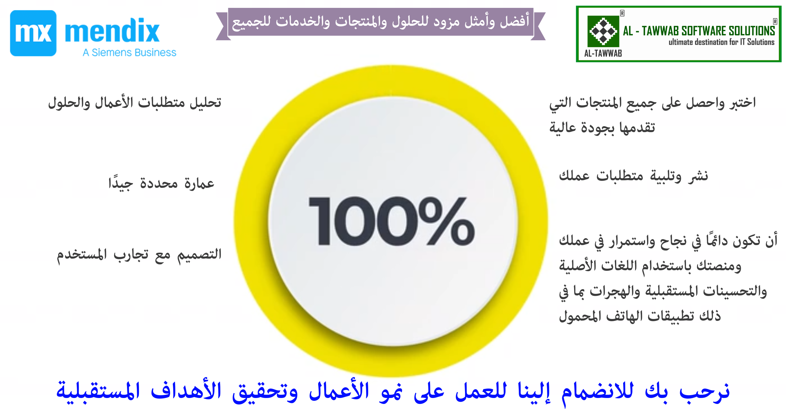 التواب للحلول البرمجية => MENDIX - منصة منخفضة / بدون كود التواب للحلول البرمجية => MENDIX - منصة منخفضة / بدون كود